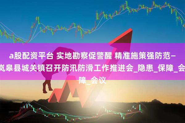 a股配资平台 实地勘察促警醒 精准施策强防范——岚皋县城关镇召开防汛防滑工作推进会_隐患_保障_会议